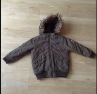 Jacke Gr. 110 gefütterte Übergangsjacke Kaki olive grün dopodopo Brandenburg - Neuruppin Vorschau