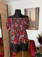 C&A Offshoulder Damenbluse mit Blumenmuster, Größe 38 Baden-Württemberg - Rastatt Vorschau