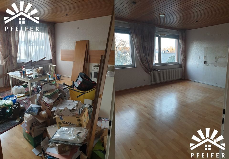Entrümplung    Entrümpelung Wohnungsauflösung Haushaltsauflösung in Grünberg