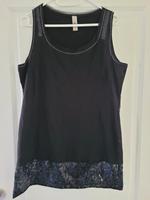 Longtop mit Pailletten von Tredy Gr. 40 Niedersachsen - Lemwerder Vorschau