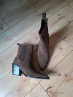 ankle boots stiefletten cowboyboots leder 38 Stiefel Schuhe Hannover - Herrenhausen-Stöcken Vorschau