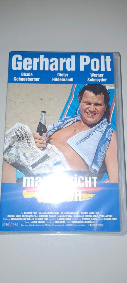 VHS Kassette Gerhard Polt Man spricht deutsch Klassiker in Karlshuld