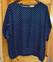 Esprit blau-weiße-Bluse, Gr. 42 Berlin - Hellersdorf Vorschau