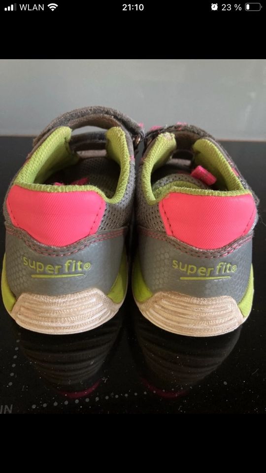 Halbschuhe Sneaker Superfit grau rosa 29 in Berlin