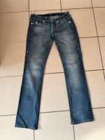 Original True Religion Jeans mit Strassknöpfen Baden-Württemberg - Forst Vorschau