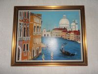 Gemälde, Bild, Venedig, 58x48 cm,auf Leinwand im goldenen Rahmen Neuhausen-Nymphenburg - Neuhausen Vorschau