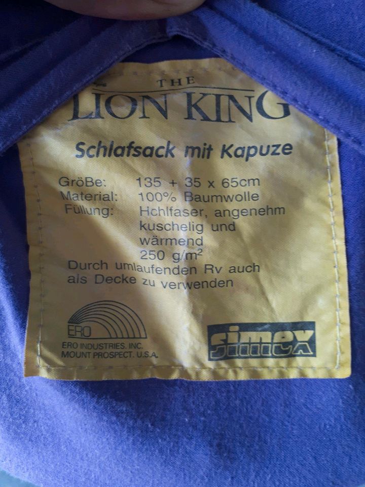 'Der König der Löwen'-Kinderschlafsack in Potsdam