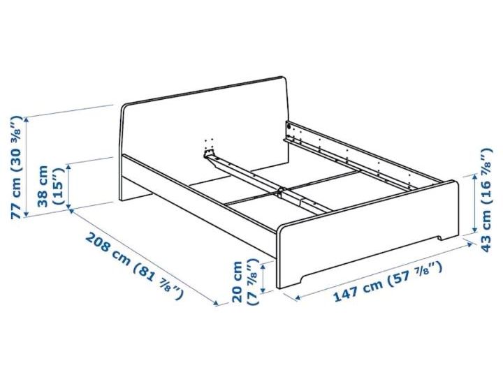 Ikea bett 140×200 in Steinheim