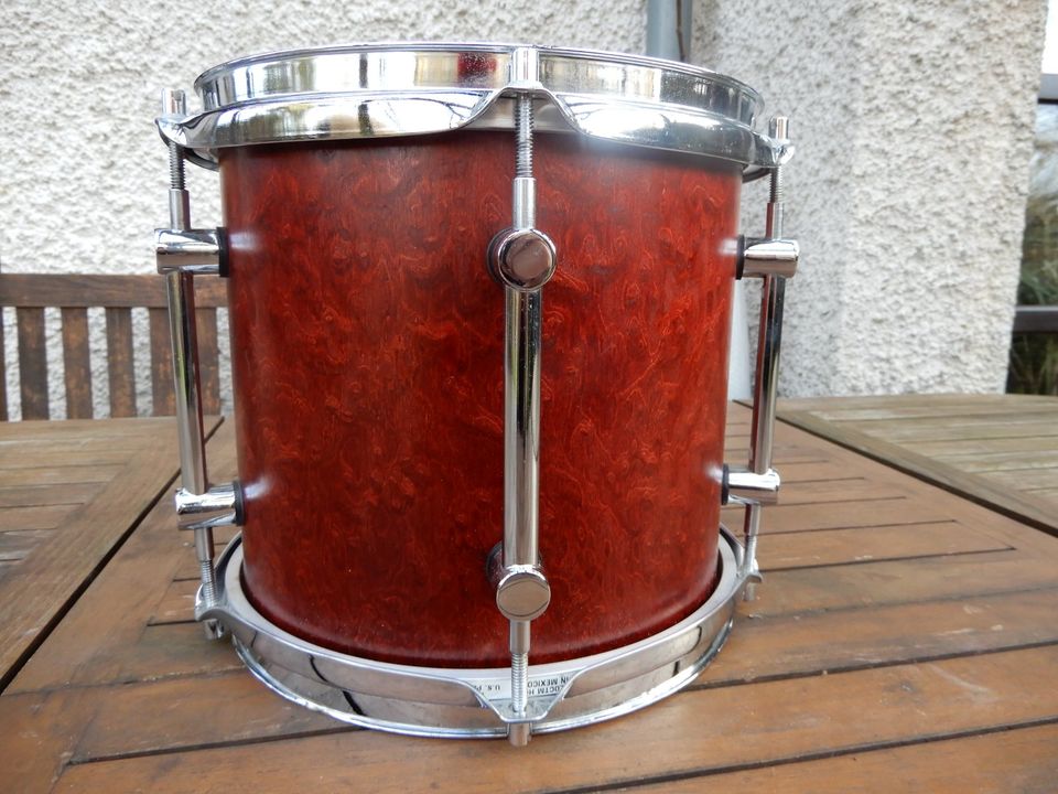 Sonor Force Maple Tulip Red Tom FT 310 10 x 9 Germany in Meckenheim