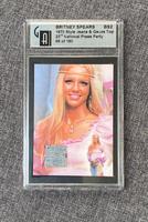 2002 Event Worn Material | Britney Spears DNA Jeans Stoff Niedersachsen - Otterndorf Vorschau