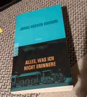 Alles was ich nicht erinnere Buch Jonas Hassen Khemiri Duisburg - Duisburg-Süd Vorschau