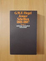 G.W.F. Hegel Jenaer Schriften 1801-1807 Suhrkamp Buch Bücher Frankfurt am Main - Gallusviertel Vorschau
