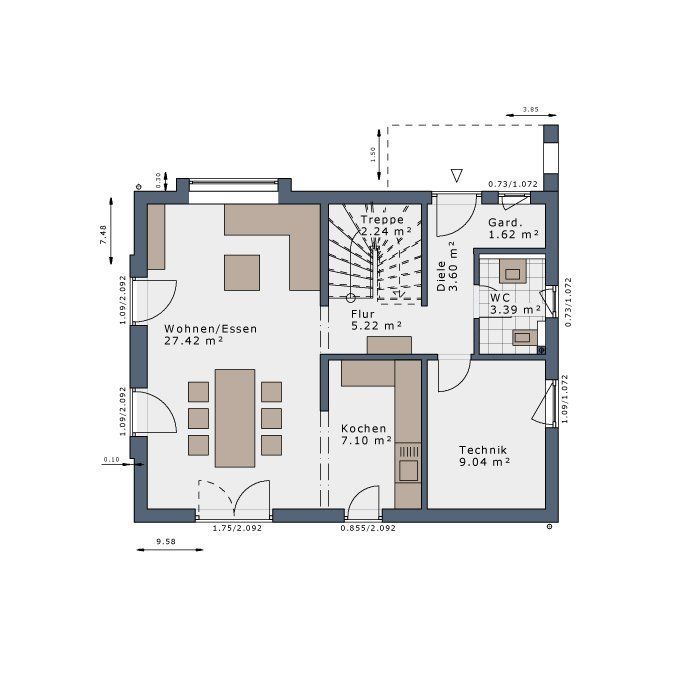 Die perfekte Wohlfühloase – Modernes Einfamilienhaus von Schwabenhaus in Berlin