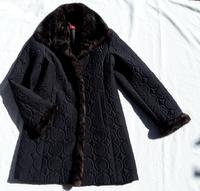 Taifun Collection Stepp-Mantel schwarz 38 wie neu Fell-Kragen x Baden-Württemberg - Heidelberg Vorschau