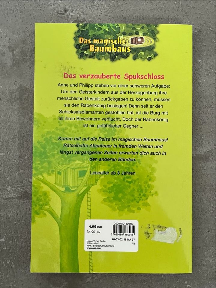 Das magische Baumhaus - Band 28 Das verzauberte Spukschloss in Augsburg
