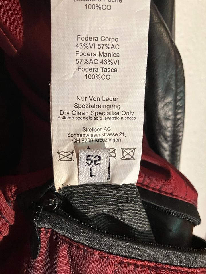 Lederjacke Parka STRELLSON Gr. 52 in Apolda