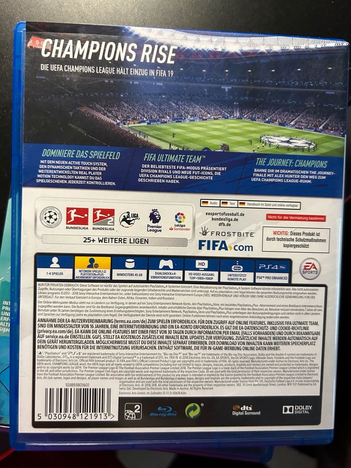 FIFA 19 für Ps4 in Babenhausen