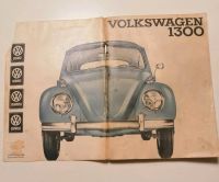 Betriebsanleitung VW Käfer 1300 v. 1965 Hessen - Dreieich Vorschau