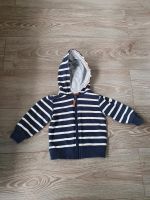 Jacke mit Kapuze gestreift 74 Topomini Sweatjacke Bayern - Burgau Vorschau