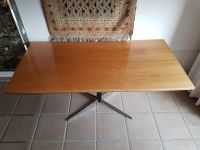 Höhenverstellbarer Tisch mit Edelholzplatte - Mid-Century Vintage Nordrhein-Westfalen - Herdecke Vorschau