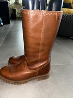 Leder Winterstiefel Gr 39 Hessen - Ober-Ramstadt Vorschau