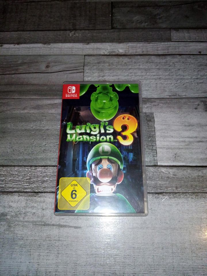 Luigis Mansion 3 - Nintendo Switch Spiel in Bergheim