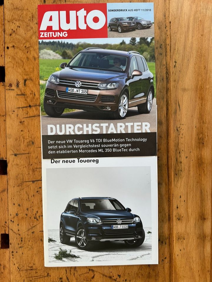 VW Touareg Presseartikel in Werdau