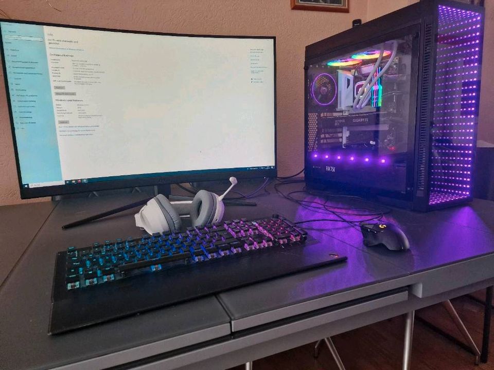 KOMPLETTES HIGH END GAMING SETUP!!! I9 11900F RTX 3080 gaming pc in Beckum