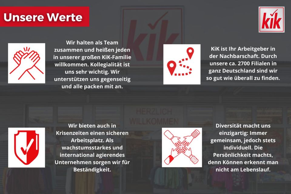 ☘️ Job: Verkäuferin (m/w/d) in Teilzeit Sennfeld ☘️ in Sennfeld