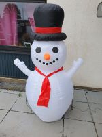 Schneemann Weihnachten Led licht aufblasbar deko Saarland - Überherrn Vorschau