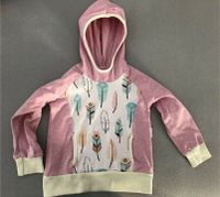 Babauba Gr 74 Pocket Hoodie Pastellfeathers Shirt Pullover rosa Bayern - Petersaurach Vorschau