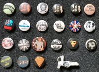 Alte Punk, New Wave, Mod, Police Buttons / Badges Rheinland-Pfalz - Veitsrodt Vorschau