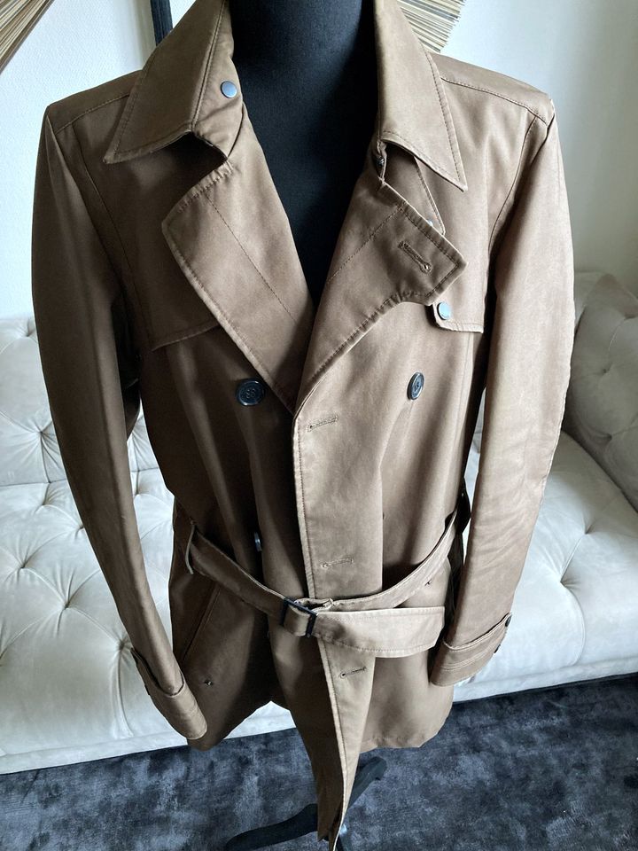 HUGO BOSS Herren Kurzmantel Gr. 94 (M) Brauner Trenchcoat Mantel in Pankow  - Weissensee | eBay Kleinanzeigen ist jetzt Kleinanzeigen