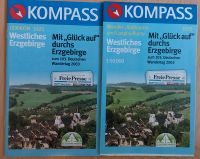 Kompass Wander-, Radtouren- und Langlaufkarte Westl. Erzgebirge Sachsen - Tannenberg Vorschau