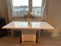Esstisch Tisch ausziehbar Hochglanz weiß Wuppertal - Vohwinkel Vorschau