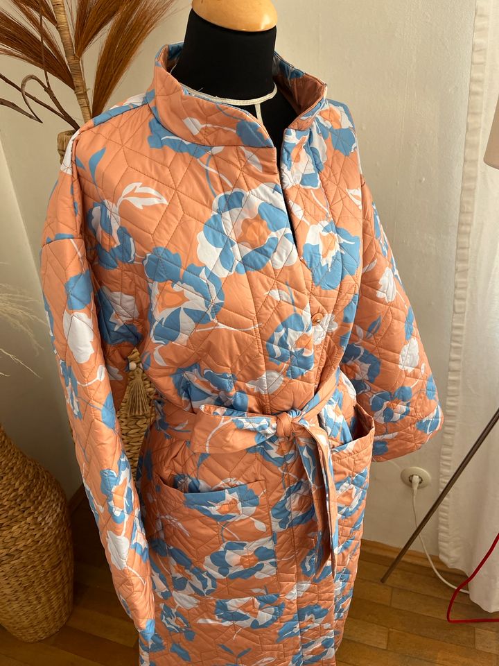 NEU Leichter Ilse Jacobsen Mantel Trenchcoat Blumen S/M in Lampertheim