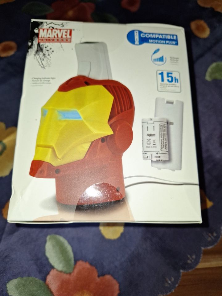 2 x Bigben Marvel Iron Man Ladegeräte für Nintendo Wii in Hückelhoven