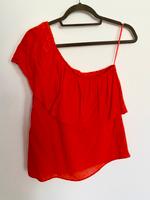 H&M Rotes Shirt One Shoulder off Größe 36 S rot neu Bayern - Barbing Vorschau
