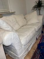 Weißes Sofa mit Federkissen Bayern - Coburg Vorschau