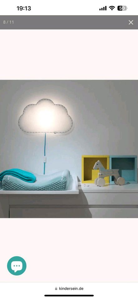 Wandlampe Kinderzimmer Wolke in Potsdam