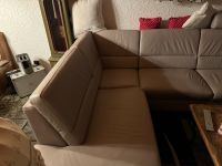 Couchgarnitur aus beigen Leder Nordrhein-Westfalen - Willich Vorschau