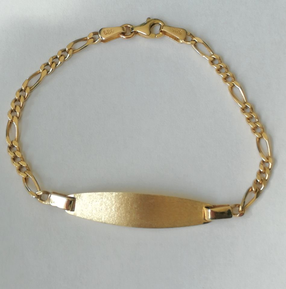 585er Gold Armband 3,00 Gramm Kind Taufe in Burghausen