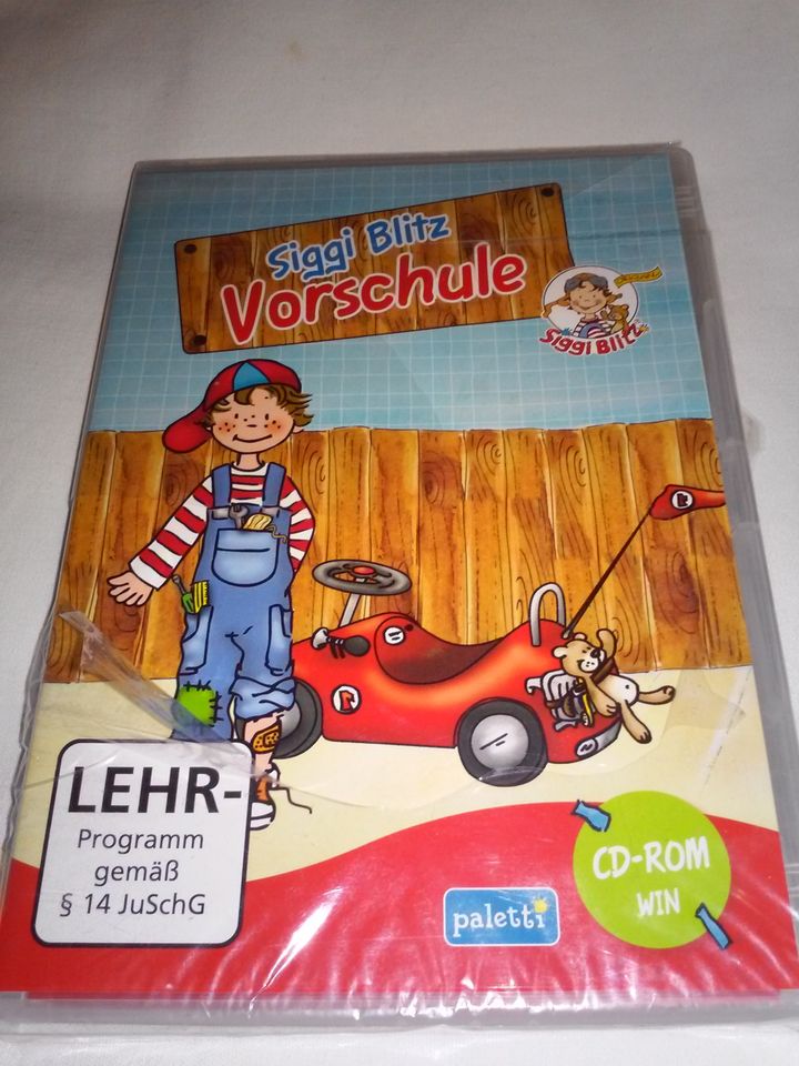 Neu!OVP! 2x Siggi Blitz - Vorschule - Lernprogramm CD ROM in Bad Segeberg