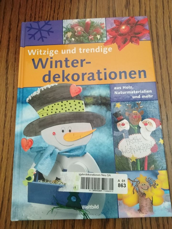 Buch "Witzige und trendige Winterdekorationen" in Obersontheim