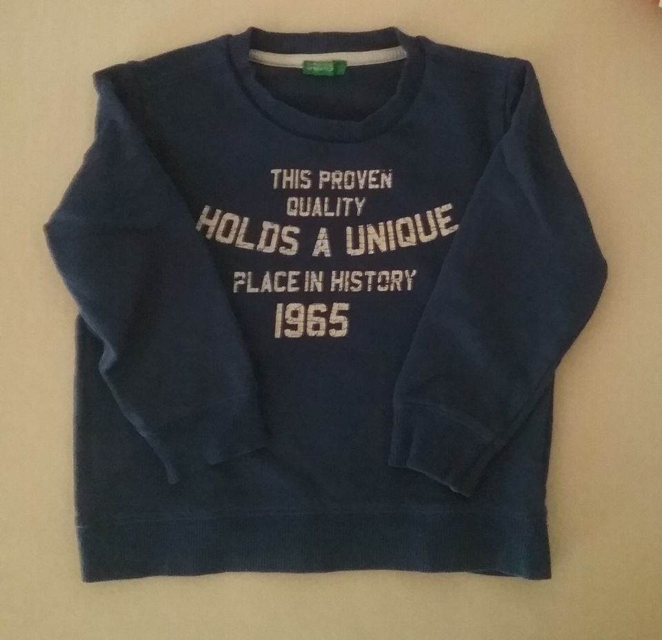 Pulli von BENETTON Größe 98 in Sand a. Main