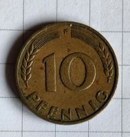 BRD 10 Pfennig 1949 F (selten) Hessen - Fürth Vorschau