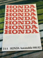 Honda Werbeprospekte Verkaufsprospekte Oldtimer Prelude Accord 10 Niedersachsen - Loxstedt Vorschau