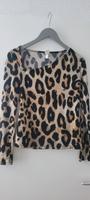 H&M Animalprint Leopardenmuster Damen Longsleeve M Mecklenburg-Vorpommern - Wismar Vorschau