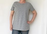 graues Damen T-Shirt, gepunktet, Gr. 46 Saarland - Ottweiler Vorschau