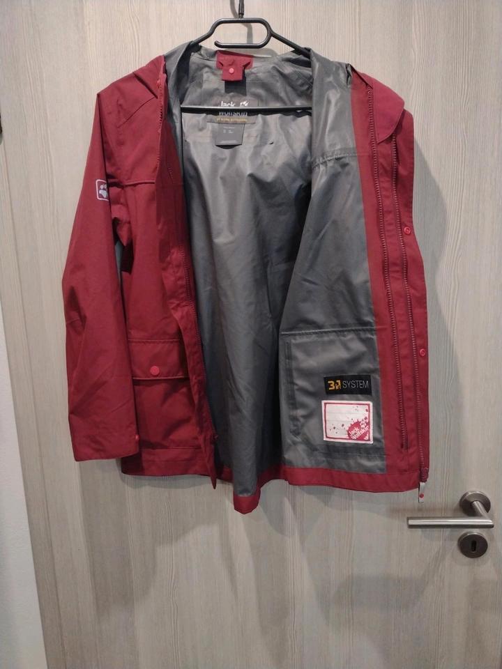Jack Wolfskin Gr. 152 Regenjacke/ Außenjacke vom 3 in 1 System in Kirn